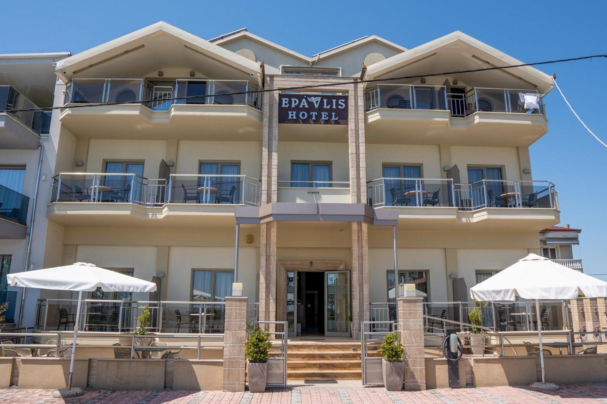 Hotel Epavlis Eleftheriadi Paralía Dış mekan fotoğraf