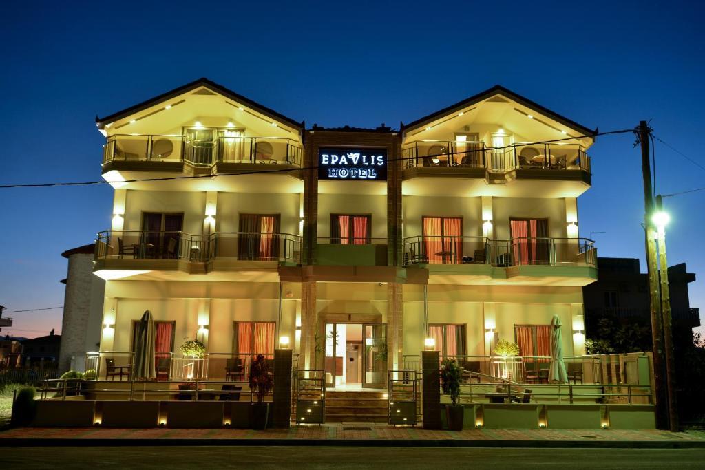Hotel Epavlis Eleftheriadi Paralía Dış mekan fotoğraf